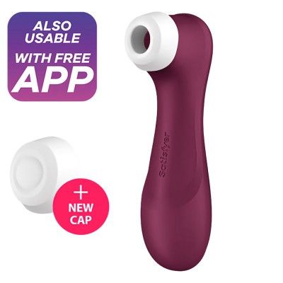 새티스파이어 프로2 3세대 리퀴드에어 블루투스/앱 와인레드 SATISFYER PRO2 GENERATION 3 WITH LIQUID AIR BLUETOOTH/APP | Satisfyer